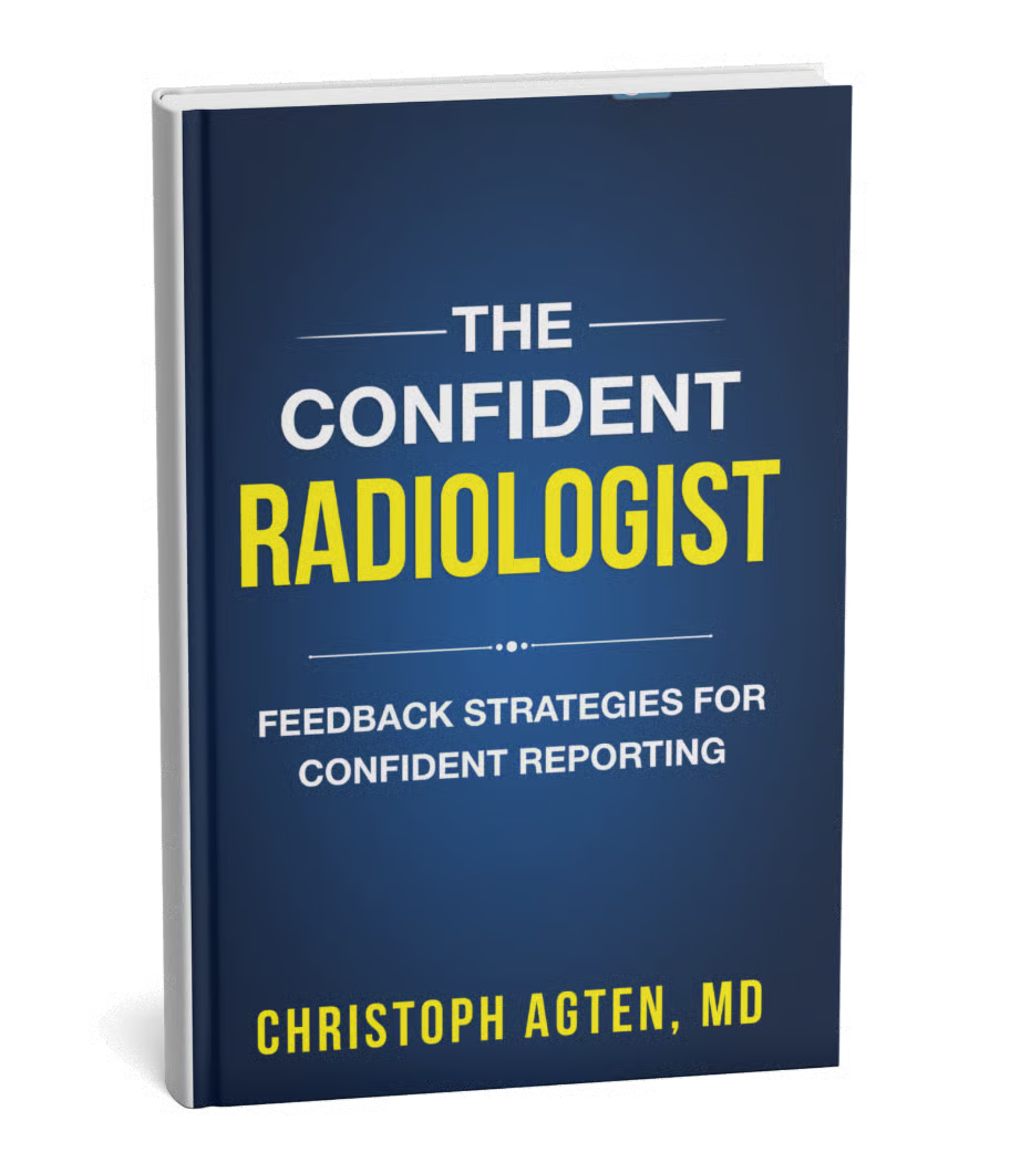 The Confident Radiologist book