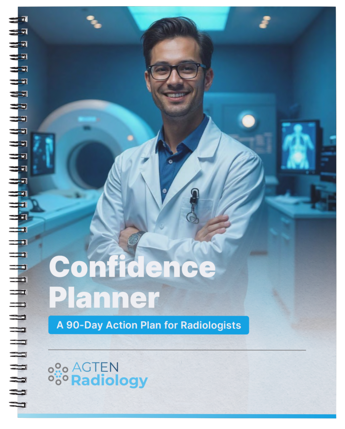 90-Day Confidence Planner for Radiologists — cover